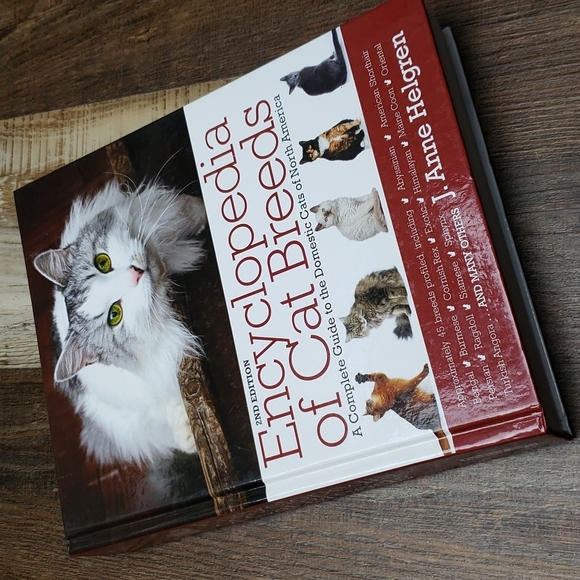 Book Other New Encyclopedia Of Cat Breeds By J Anne Helgren Poshmark